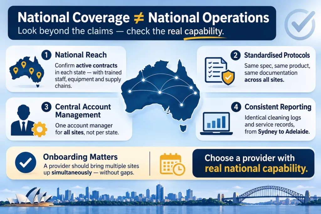 National Cleaning Capability Checklist